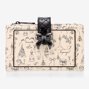 Loungefly Disney Princess Sketch Icons Wallet NWT